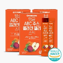 💛봄맞이💛 ABC주스 콜라겐 젤리 3박스(총45포)+고급쇼핑백